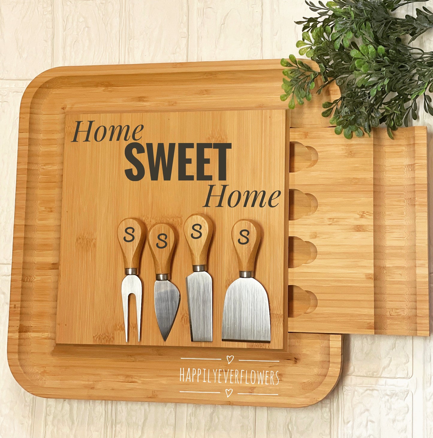 Charcuterie Board With Drawer