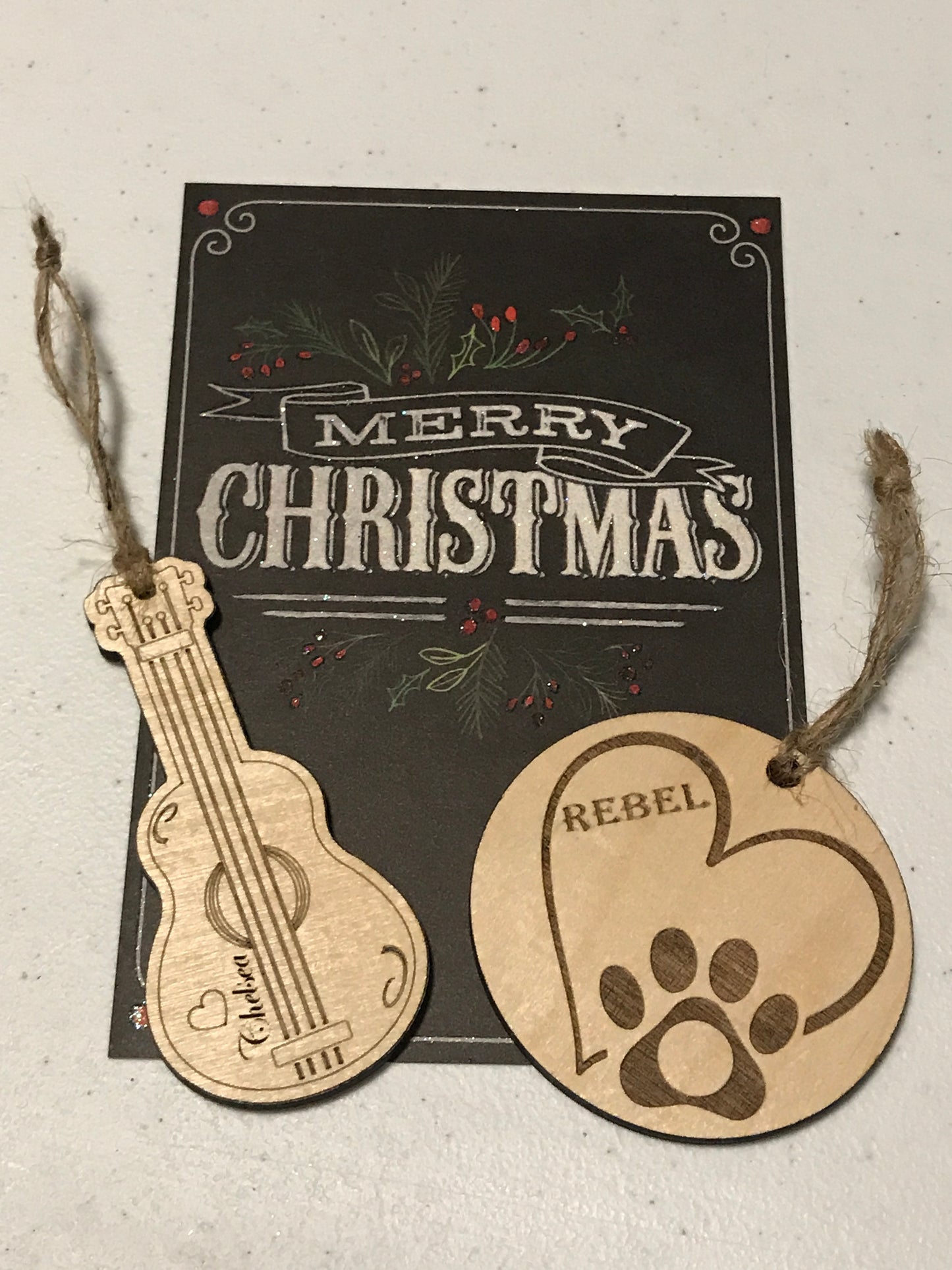 Custom christmas ornament
