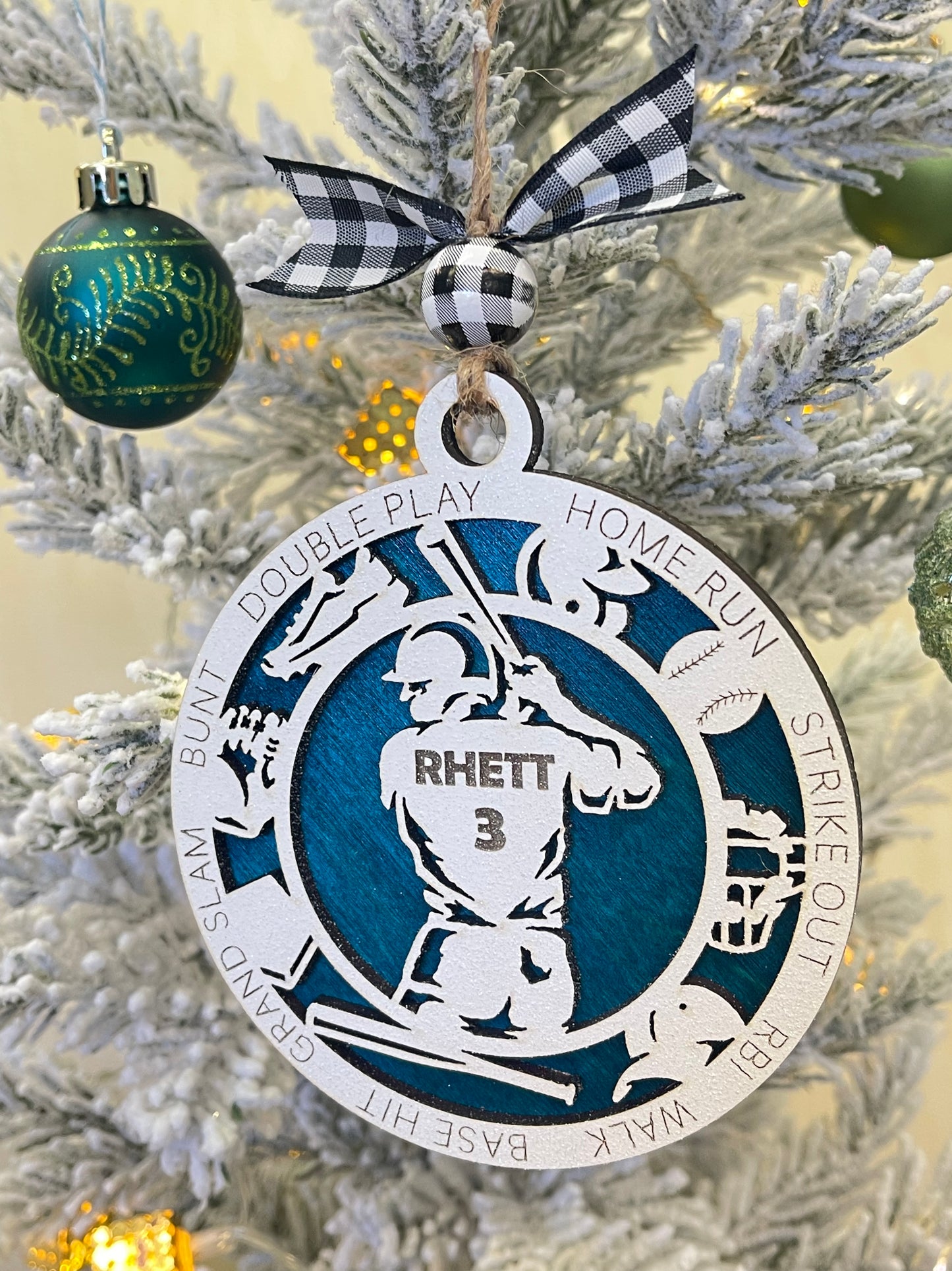 Sport Ornament, personalized sport ornament