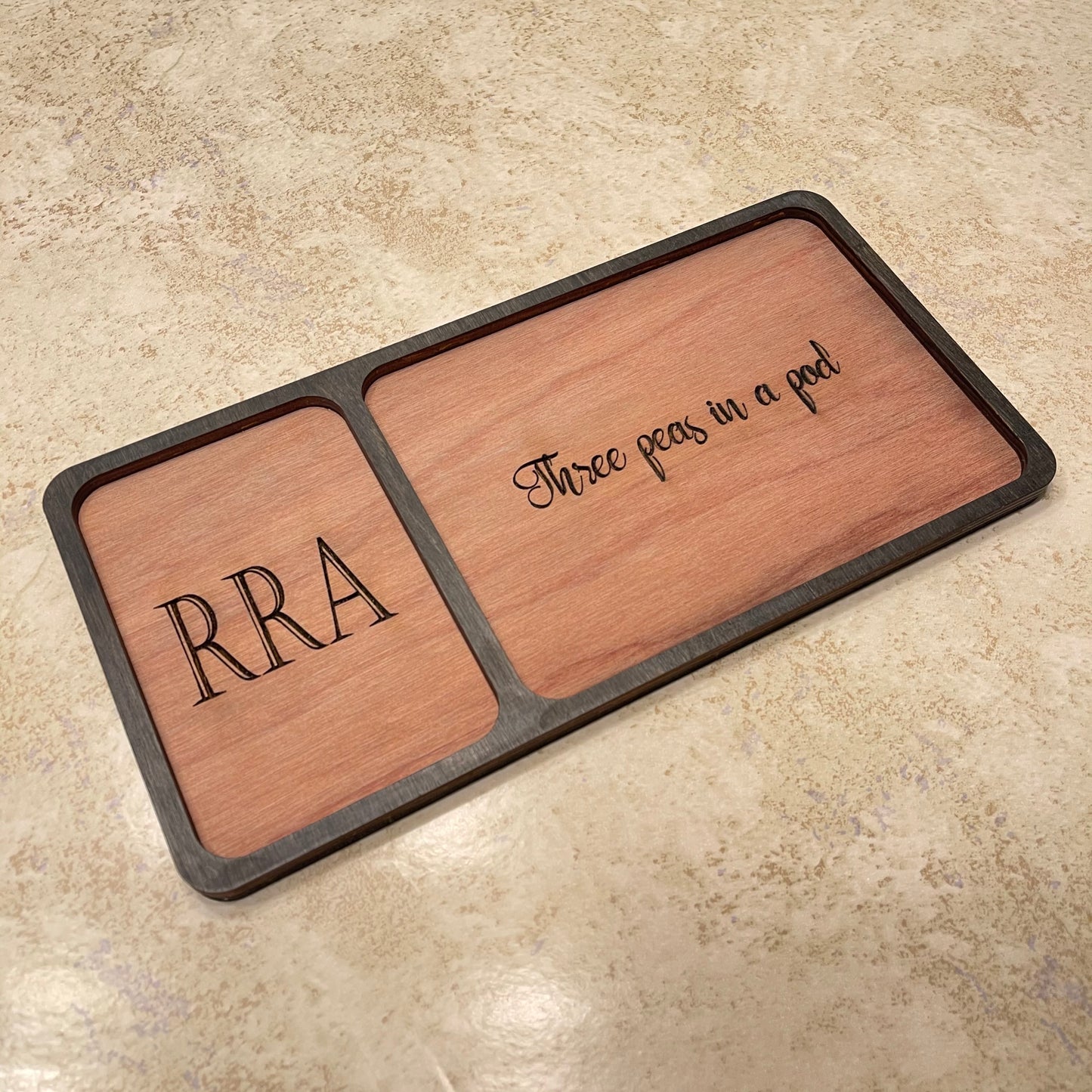 Custom Wooden Valet Tray