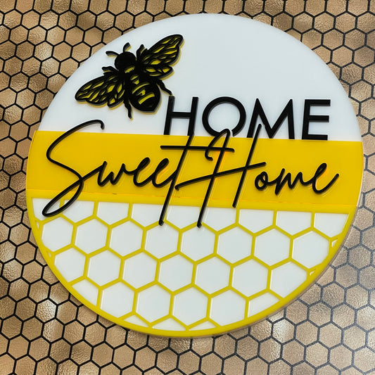 Bee Sign-Home Sweet Home