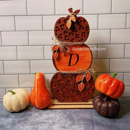 Stacking pumpkins, fall decor, standing pumpkins, home decor, house decor